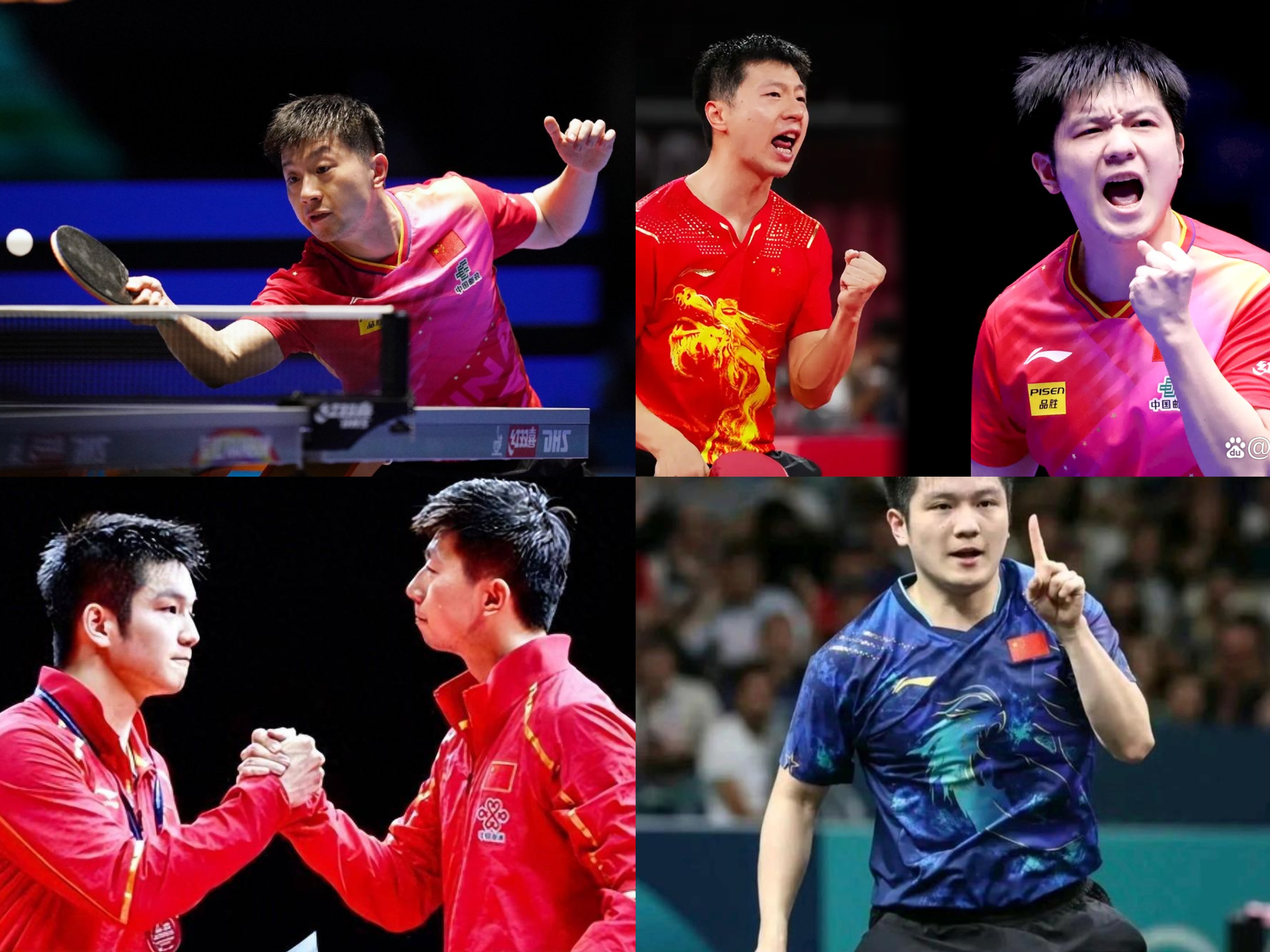 比利时乒乓球队鏖战法国乒乓球队，马龙送出助攻的简单介绍