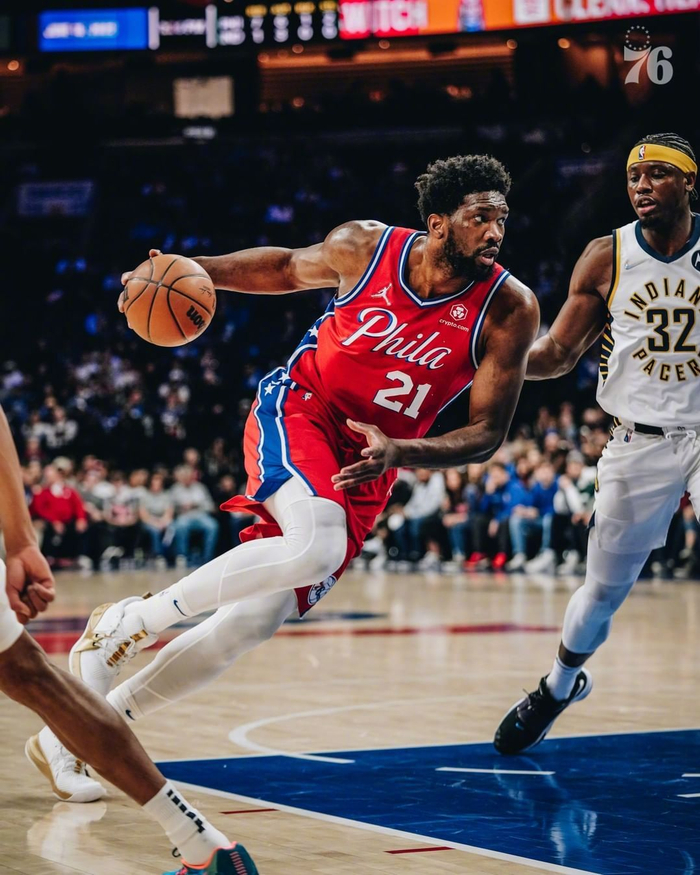 山东队碾压太阳，恩比德惊艳四座