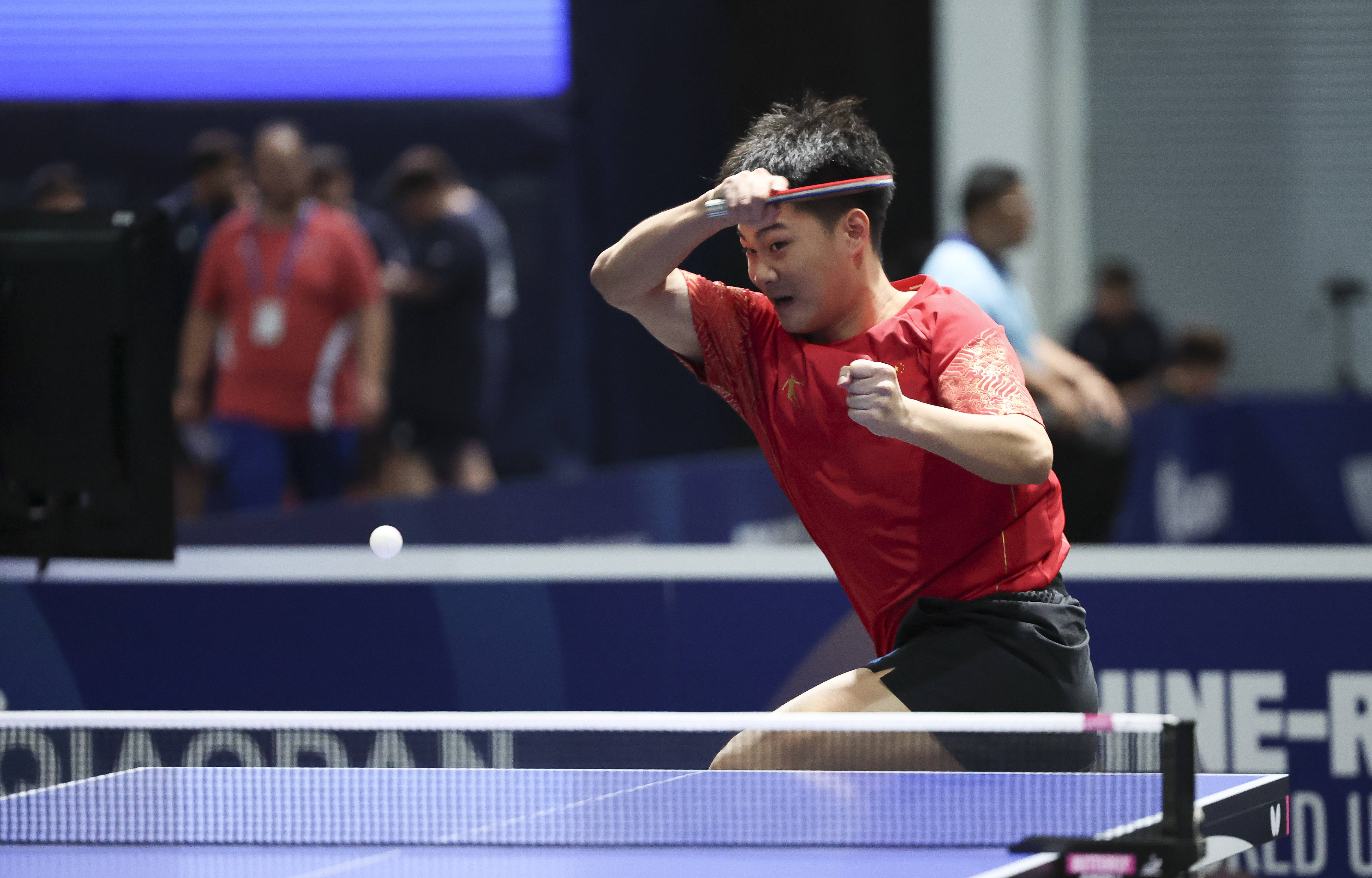 关于比利时乒乓球队鏖战英国乒乓球队，王皓爆发神勇的信息